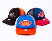 Kšiltovka Von Dutch Lund Foam Trucker - Blue/White