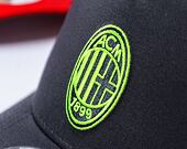 Kšiltovka New Era - 9FORTY Trucker Seasonal - AC Milan - Grey Heather