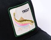 Kšiltovka Goorin - Trucker - The Trout Fish - Black