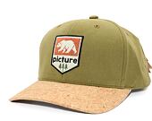 Kšiltovka Picture Wakopa  - Army Green