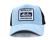 Kšiltovka New Era - Buffalo Patch Cord 9FORTY Trucker - Pastel Blue / Navy