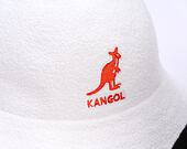 Klobouk Kangol - Big Logo Casual - White