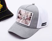 Kšiltovka Capslab - Looney Tunes - Bugs Bunny - Grey/White