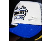 Kšiltovka New Era - Motosport 9FORTY Trucker - Cream / Light Royal