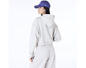 Dámská Mikina New Era - MLB Graphic Crop Hoodie - NY Yankees - Stone