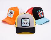 Kšiltovka Capslab - Trucker Looney Tunes - Bugs Bunny - Yellow / Grey