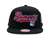 Kšiltovka Mitchell & Ness - New York Rangers - Oversweep Snapback Vntg - Black