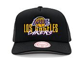 Kšiltovka Mitchell & Ness - Los Angeles Lakers - Year Of The Snake Trucker - Black