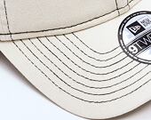 Kšiltovka New Era - Branded Contrast stitch 9TWENTY - Ivory / Black