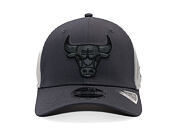 Kšiltovka New Era - NBA Tonal 9SEVENTY Stretch-Snap - Chicago Bulls - Grey