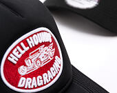 Kšiltovka New Era - Branded Graphic Patch 9FORTY Trucker - Black / Cherry