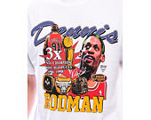 Triko Mitchell & Ness - NBA Rings Tee - Chicago Bulls - White