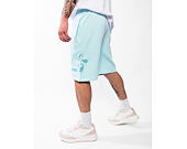 Kraťasy Karl Kani - Retro Paisley Sweat Shorts - Turquoise