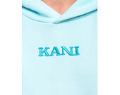 Mikina Karl Kani - Retro Paisley Os Hoodie - Turquoise