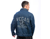 Bunda New Era - NFL Denim Jacket - Las Vegas Raiders - Rich Denim