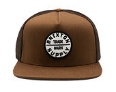 Kšiltovka Brixton - Oath Mp Trucker Hat - Pinecone Brown/Pinecone Brown