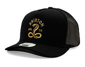 Kšiltovka Brixton - Ky X C Mp Trucker Hat - Black/Black