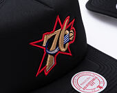 Kšiltovka Mitchell & Ness - Hidden Trucker Hwc - Philadelphia 76Ers - Black