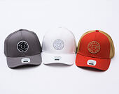Kšiltovka Brixton - Crest X Mp Mesh Cap - Phoenix Orange/Mojave