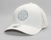 Kšiltovka Brixton - Crest X Mp Snapback - White/White