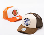 Kšiltovka Brixton - Out After Dark Np Hp Trucker H - Pinecone Brown/Whitecap