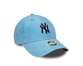 Dámská Kšiltovka New Era - MLB Cord 9FORTY - NY Yankees - Blue / Burgundy