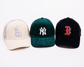 Kšiltovka New Era - MLB Seasonal Cord 9FORTY Trucker - NY Yankees - Dark Green