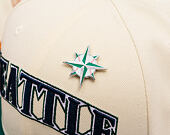 Kšiltovka New Era - MLB 2023 ASG Pin Pre-Curved 59FIFTY - Seattle Mariners - Cream / Emerald