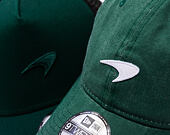 Kšiltovka New Era - F1 Washed 9TWENTY - McLaren Racing - Dark Green