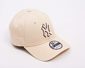 Kšiltovka New Era - MLB Team Outline 9FORTY - NY Yankees - Cream / Burgundy
