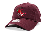 Dámská Kšiltovka New Era - Phrase - Spicy 9TWENTY - Burgundy