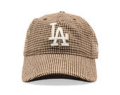 Kšiltovka New Era - MLB Houndstooth 9TWENTY - LA Dodgers - Auburn
