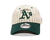 Kšiltovka New Era - MLB Pinstripe 9TWENTY - Oakland Athletics - Dark Green