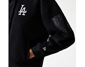 Dámská Bunda New Era - MLB Sherpa Bomber - LA Dodgers - Black