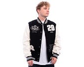 Bunda New Era - Patch Varsity Jacket - Black