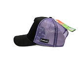 Kšiltovka Capslab - Smurfs Trucker - Crazy - Black / Purple