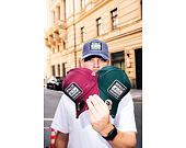 Kšiltovka New Era - Buffalo Distressed Patch 9FORTY A-Frame - Muted Indigo