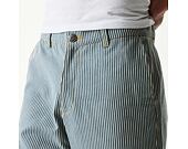 Kalhoty New Era - Branded Pinstripe Pants - Rich Denim