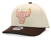 Kšiltovka Mitchell & Ness - Blush Sand Classic Red - Chicago Bulls - Sand/Brown