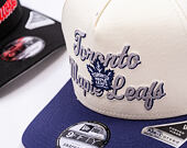 Kšiltovka New Era - NHL Chainstitch 9FIFTY A-Frame - Toronto Maple Leafs - Chrome White