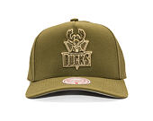 Kšiltovka Mitchell & Ness - NBA Fashion Basic Pro HWC - Milwaukee Bucks - Olive