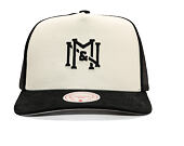 Kšiltovka Mitchell & Ness - Branded Icon Trucker - Off White-Black