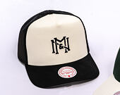 Kšiltovka Mitchell & Ness - Branded Icon Trucker - Off White-Black