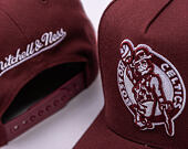 Kšiltovka Mitchell & Ness - NBA Fashion Basic Pro - Boston Celtics - Dark Purple