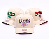 Kšiltovka Mitchell & Ness - NBA Team Name Pro Crown - Los Angeles Lakers - Bone