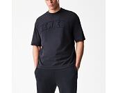 Triko New Era - Branded Washed Oversized Tee - Black