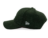 Kšiltovka New Era - MLB Melton Wool 9FORTY - LA Dodgers - Dark Green / White