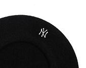 Dámský Baret New Era - MLB Wool Pin Beret - NY Yankees - Black