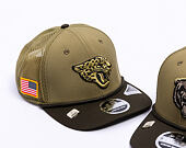 Kšiltovka New Era - NFL25 "Salute to Service" - 9SEVENTY Stretch-Snap - Jacksonville Jaguars