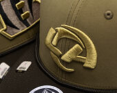 Kšiltovka New Era - NFL25 "Salute to Service" - 9SEVENTY Stretch-Snap - Los Angeles Rams